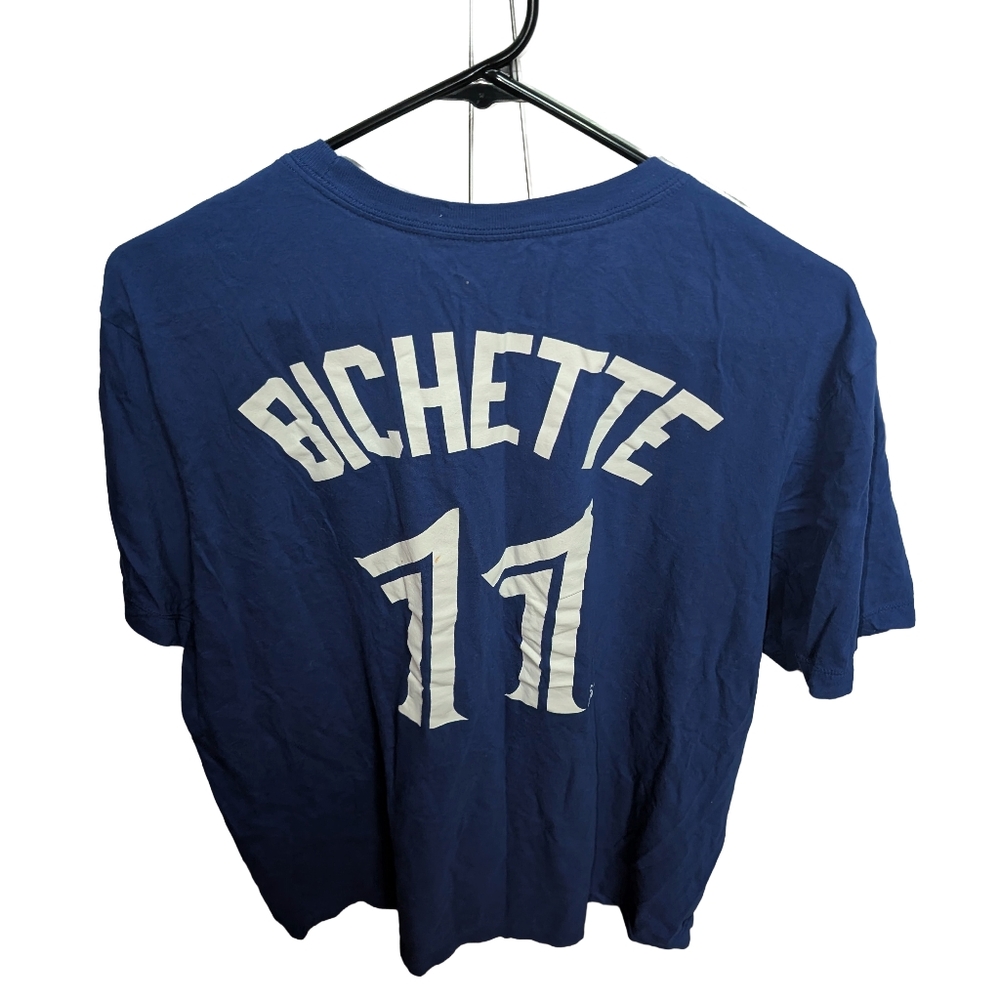 Men's Blue Toronto Blue Jays Bo Bichette Player T-shirt - Picture 4 of 4